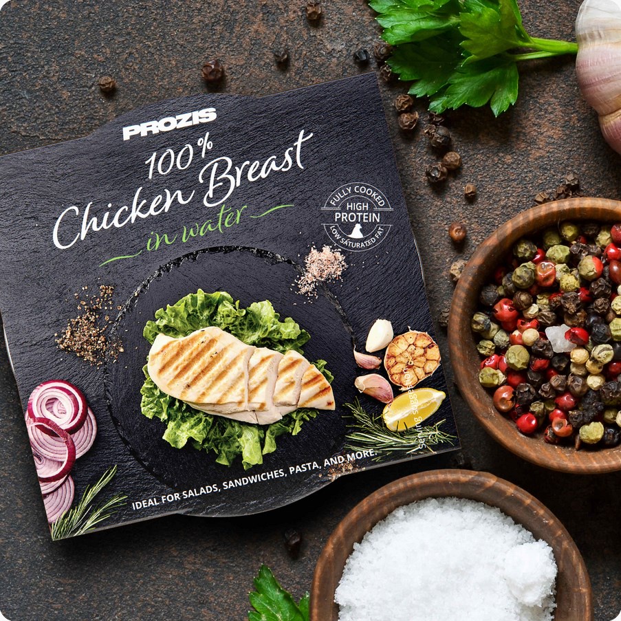 Pechuga de pollo embasada